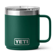 Yeti Rambler 10oz Stackable Mug - Black Forest Green