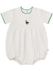Goosies Infant Boys Pip Embroidered Bubble -Mallards