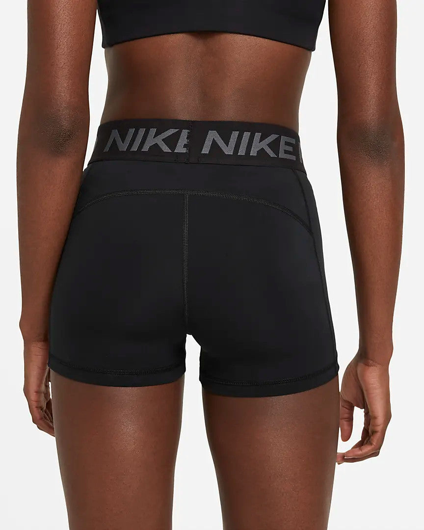 Nike Women's 3" Pro Shorts - Black/ Iron Grey