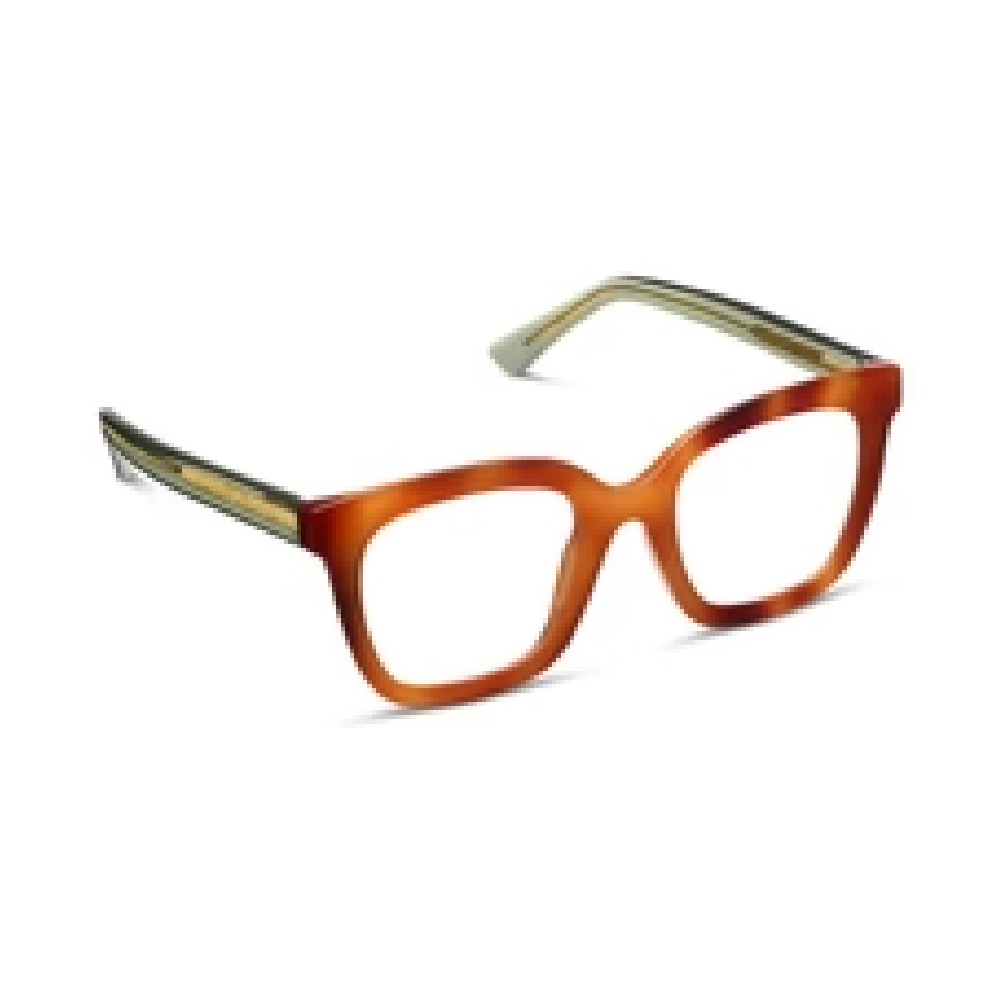 Peepers Fanfare Blonde Tortoise/Green Blue Light Reading Glasses