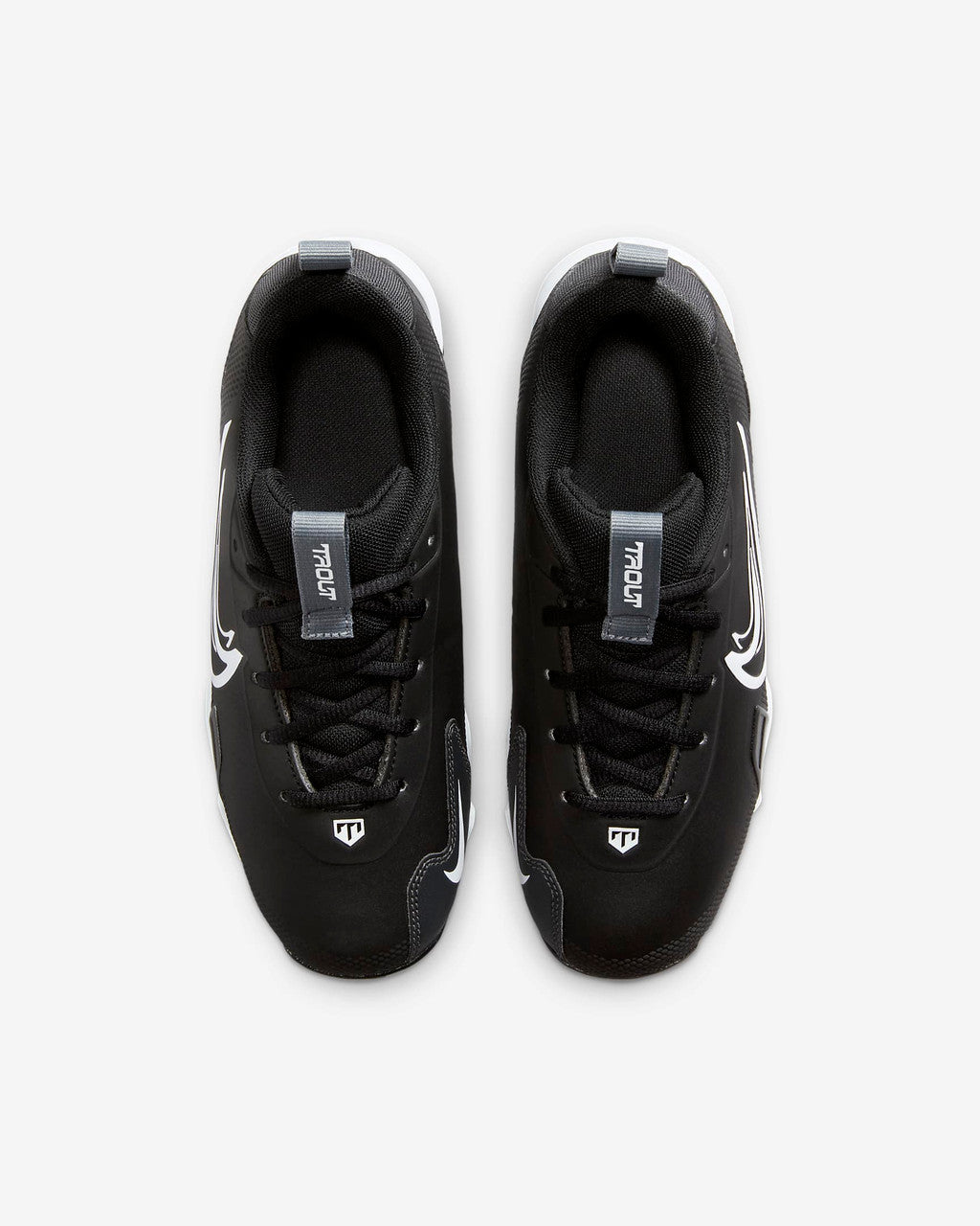 Nike Force Trout 9 Keystone Big Kids' Baseball Cleats - Black/White