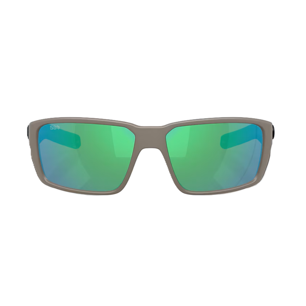 Costa Del Mar Fantail Pro Polarized Sunglasses – Olive Shale Frame with Green Mirror Lens