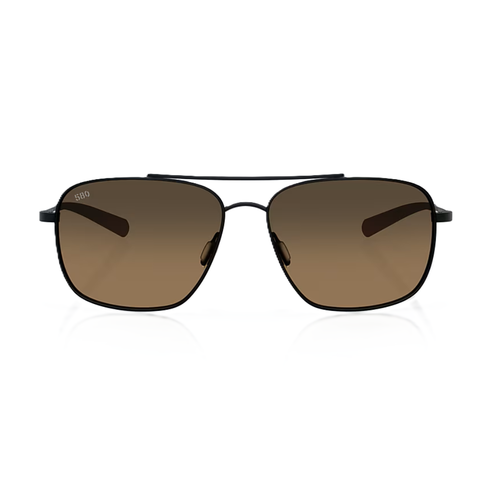 Costa Del Mar Canaveral Polarized Sunglasses – Satin Black Frame w/ Copper Gradient