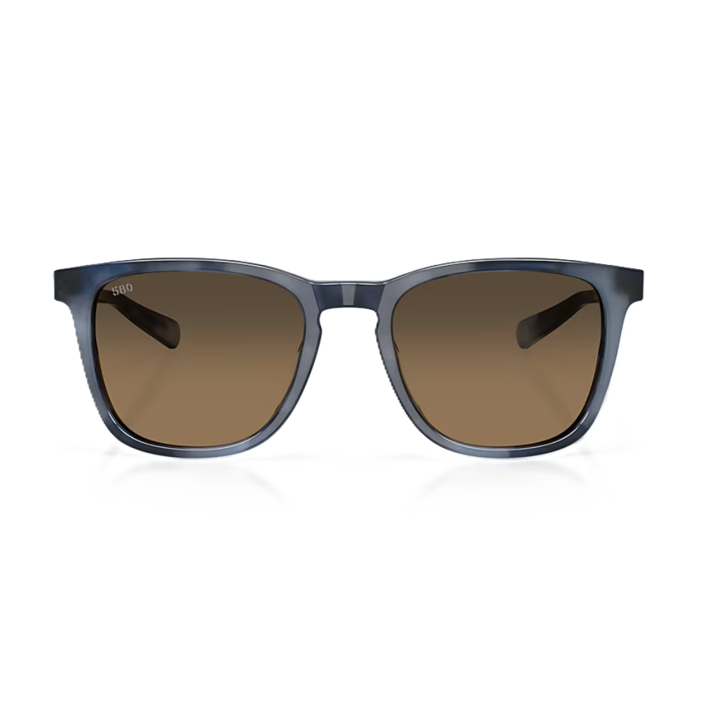 Costa Del Mar Sullivan Polarized Sunglasses – Classic Tortoise Frame with Green Mirror Lens