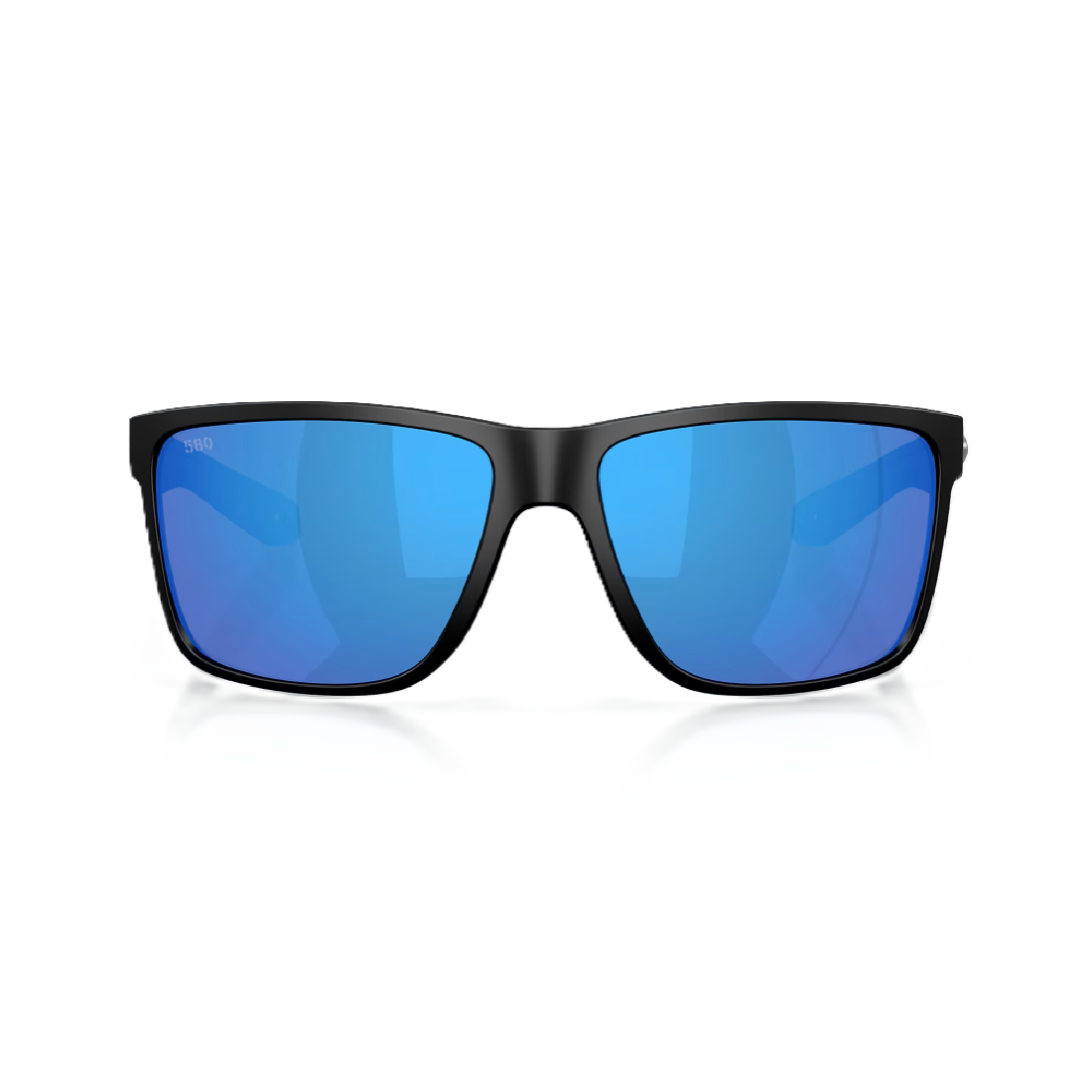 Costa Del Mar Broadbill II XL Polarized Sunglasses - Matte  Black/Blue Mirror