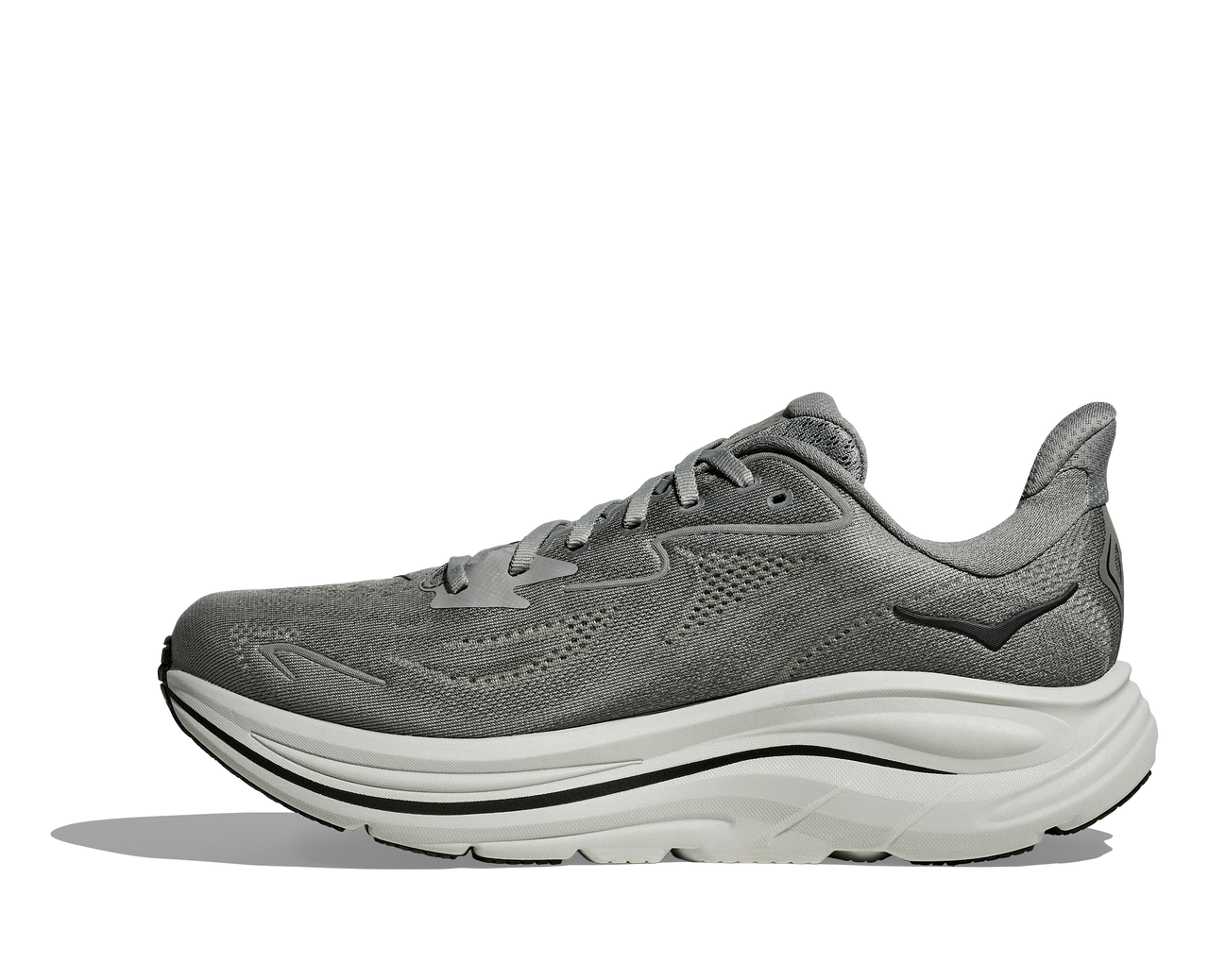 Hoka Men's Clifton 10 Running Shoe - Galactic Grey/Asteroid
