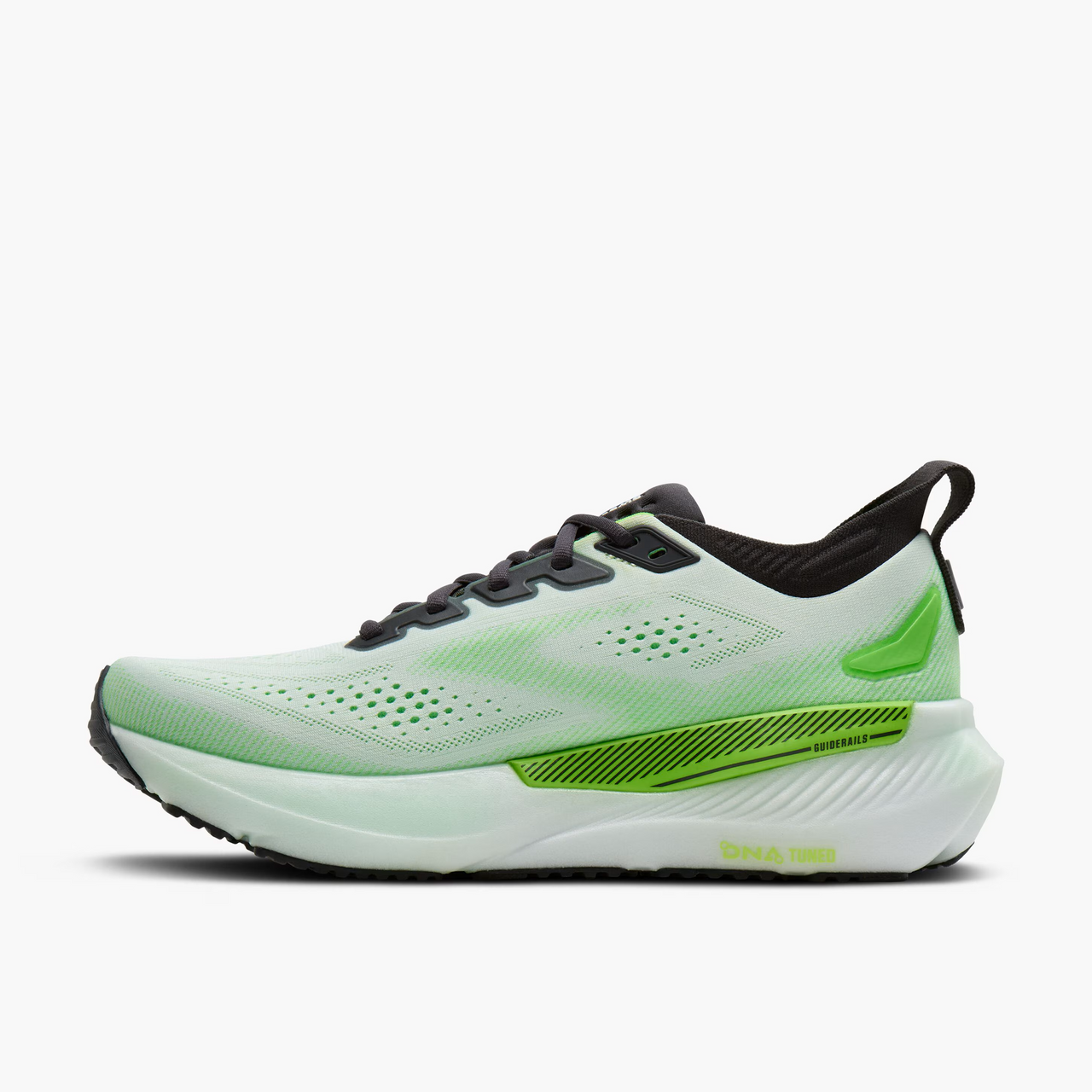 Brooks Glycerin GTS 23 Men’s Running Shoe - White/Phantom/Green Gecko
