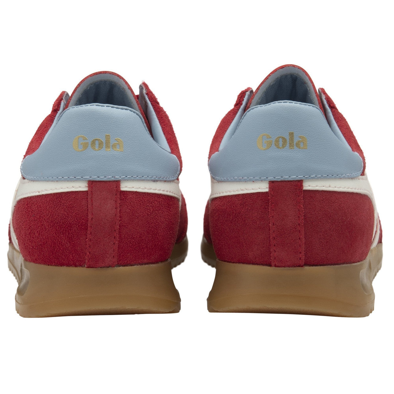 Gola Torpedo Suede Sneaker– Red/Off White/Air