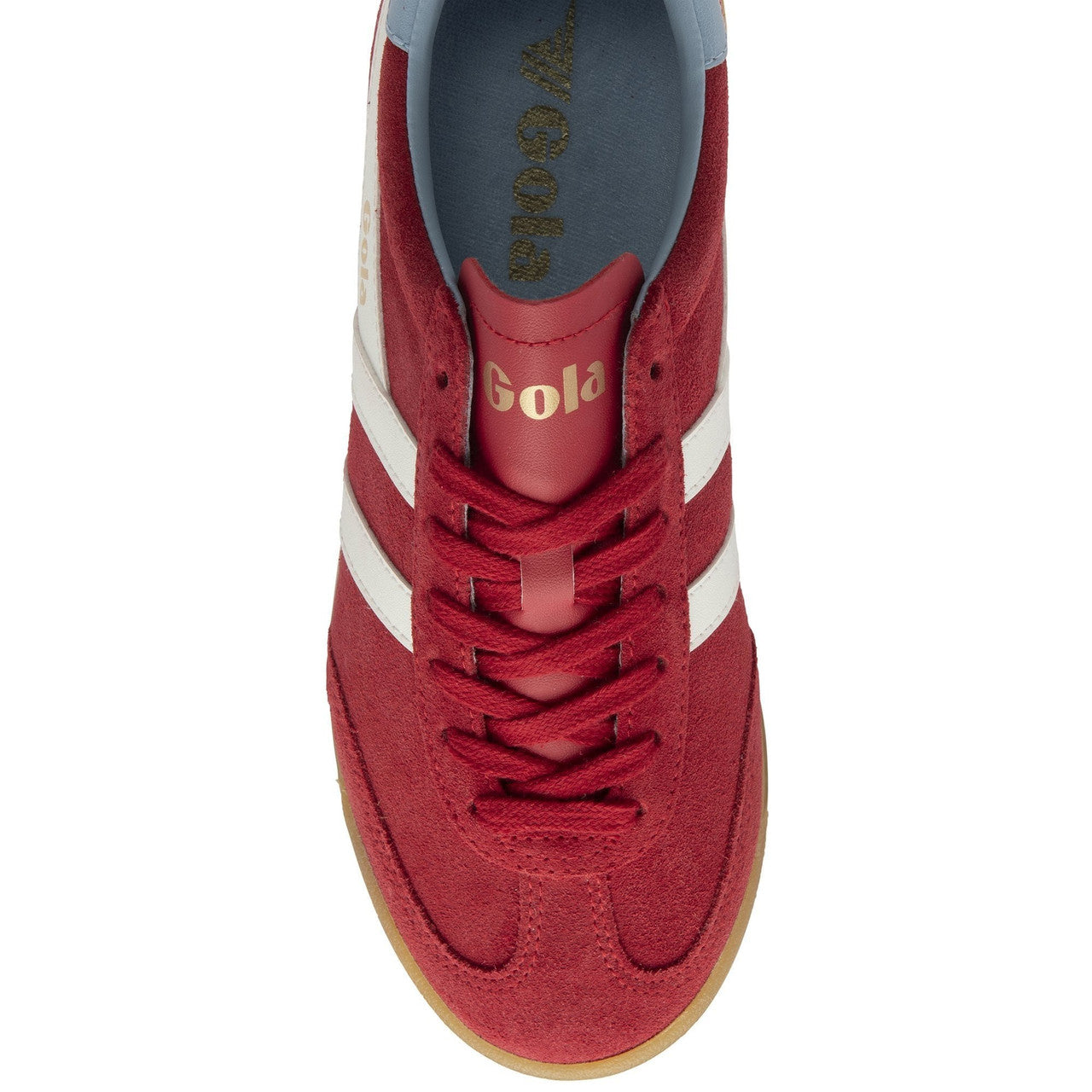 Gola Torpedo Suede Sneaker– Red/Off White/Air