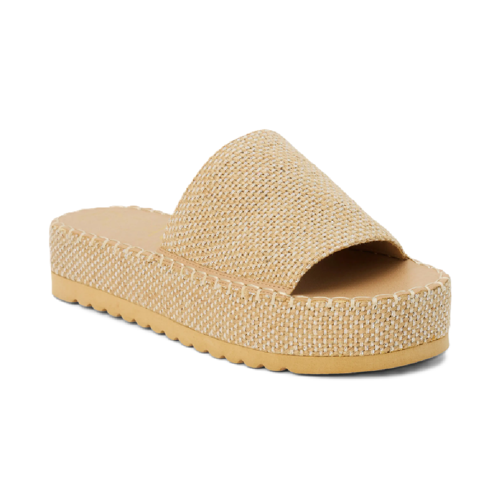 Beach by Matisse Del Mar Platform Sandal - Gold Speckle