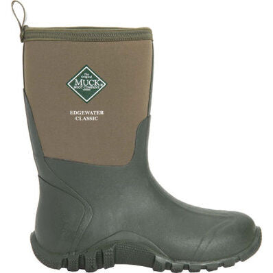 Muck Men's Edgewater Classic Mid Boot-Green