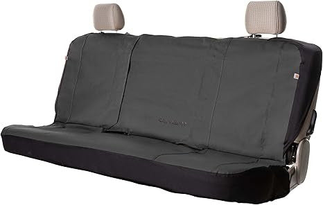 Carhartt 700D Nylon Duck Canvas Automotive Bench Seat Cover - Gravel