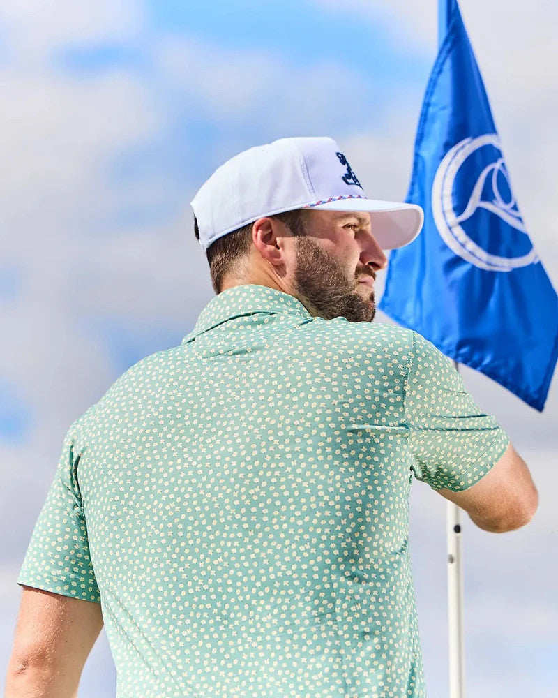 Breezy Golf Men's The Green Magnolias Polo