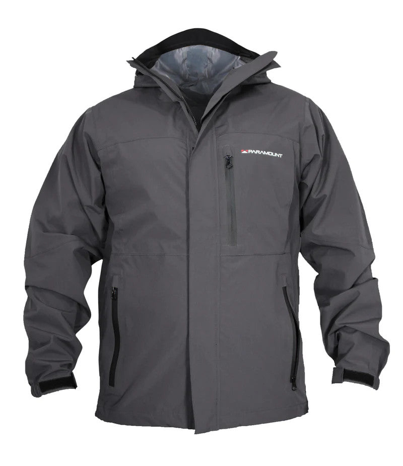 Paramount Outdoors Waterproof Breathable Rain Jacket - Slate
