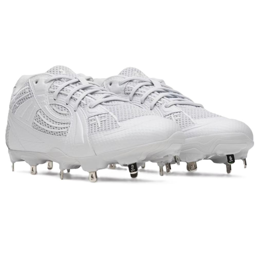 Under Armour Women’s Glyde Sola Pro Mid Cleats - Halo Gray/Metallic
