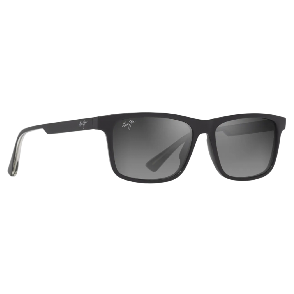 Maui Jim ‘Okina Polarized Sunglasses – Shiny Black Frame