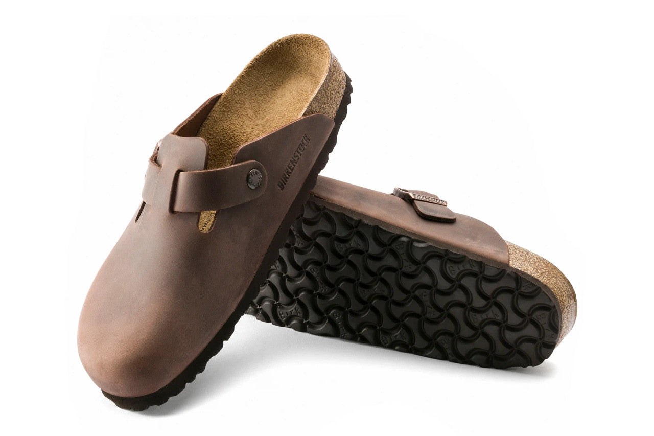 Birkenstock Boston Clog – Habana Oiled Leather