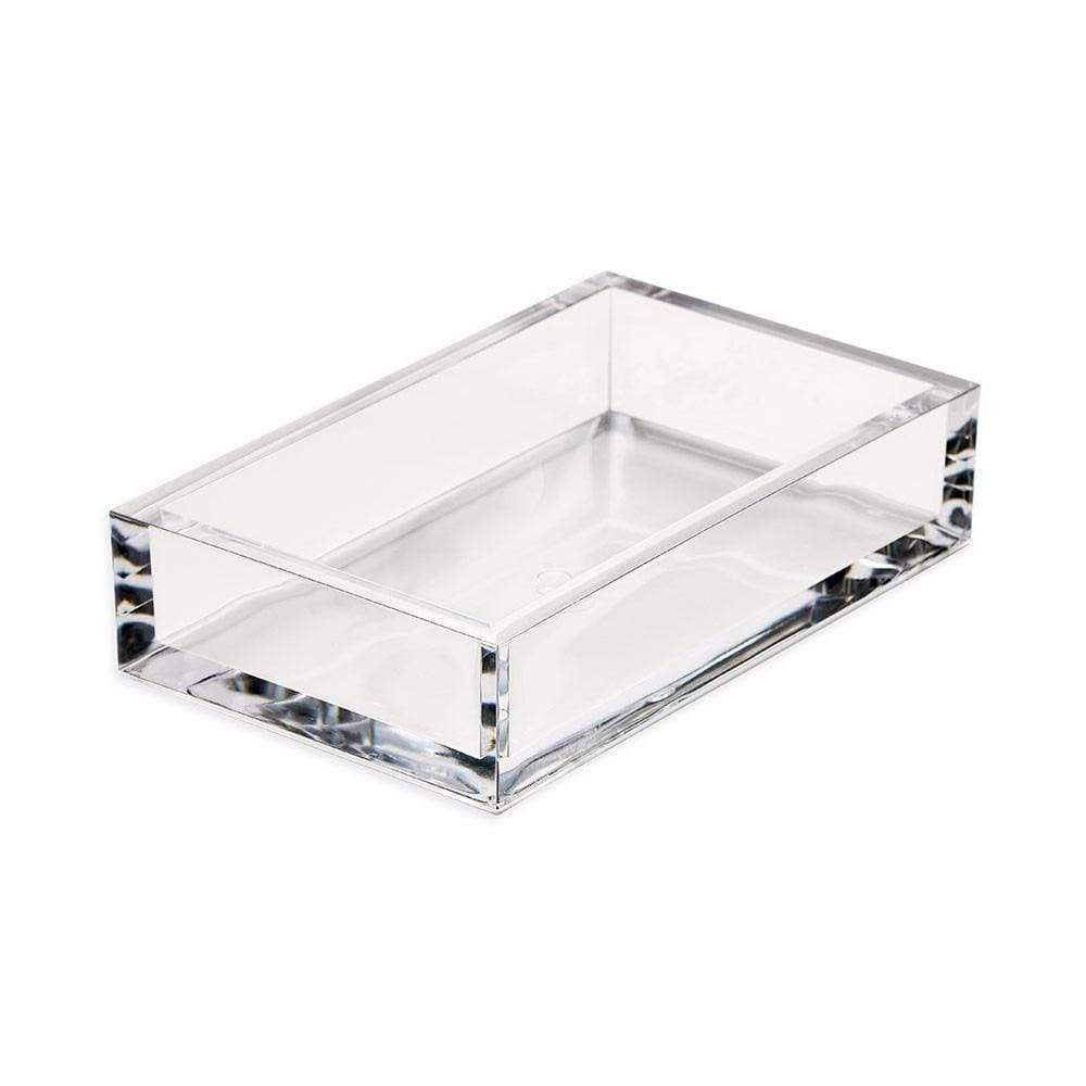 Caspari Guest Towel Crystal Acrylic Holder