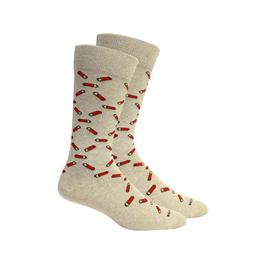 Brown Dog Socks High Brass - Oatmeal