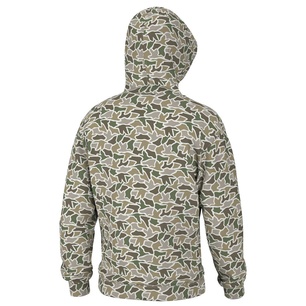 Local Boy Youth Boys Hilltop Cotton Hoodie - Duck Camo