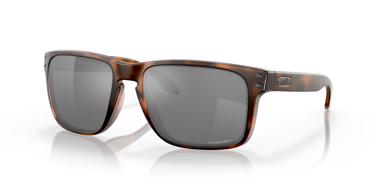 Oakley Holbrook XL Sunglasses Matte Brown Tortoise Frame / Prizm Black Lenses