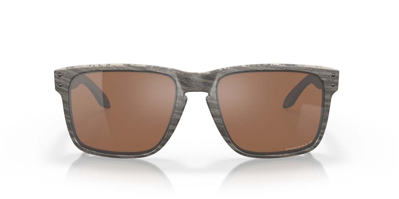 Oakley Holbrook XL Sunglasses - Woodgrain Frame / Prizm Black Lenses