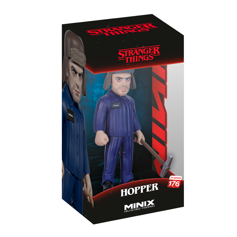 MINIX Stranger Things S4 Collectible Figure - Hopper