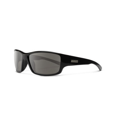 Suncloud Hull Polarized Sunglasses - Black/Polarized Gray