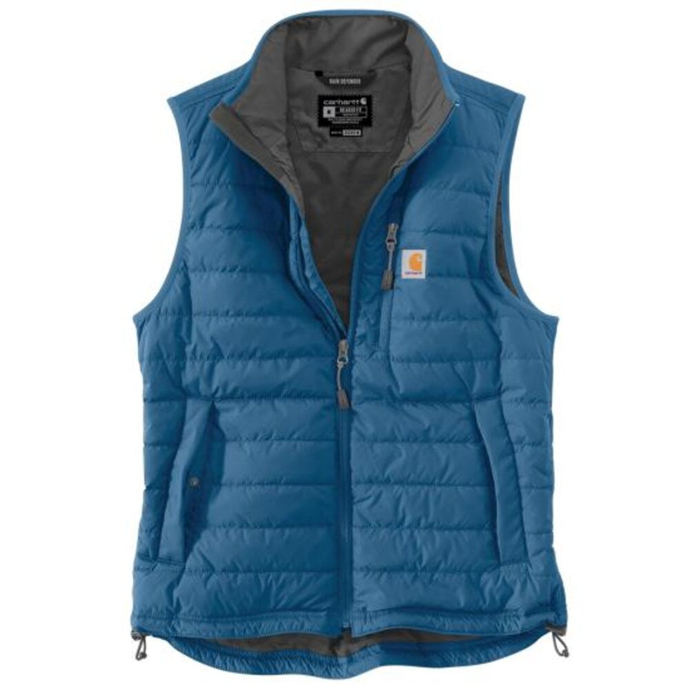 Carhartt Men's Rain Defender Relaxed Fit Lightweight Insulated Vest Dark Horizon Blue