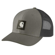 Carhartt Rugged Flex Twill Mesh-Back Logo Patch Cap - Dusty Olive