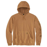 Carhartt Relaxed Fit Midweight Garment Dyed French Terry Graphic Sweatshirt - Brown