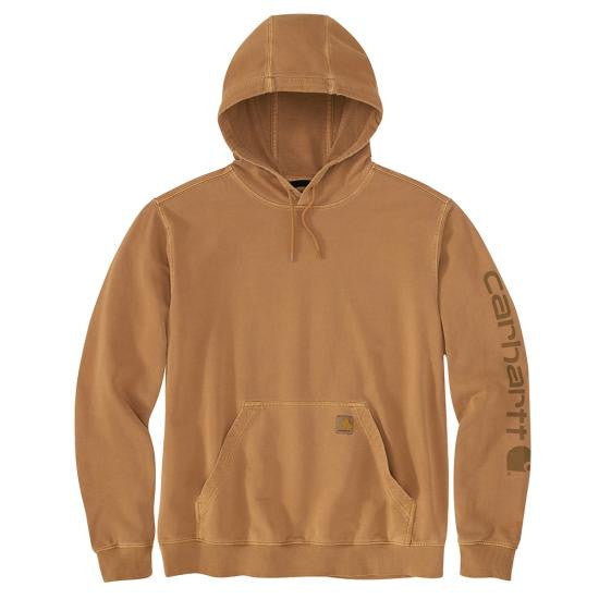 Carhartt Relaxed Fit Midweight Garment Dyed French Terry Graphic Sweatshirt - Brown