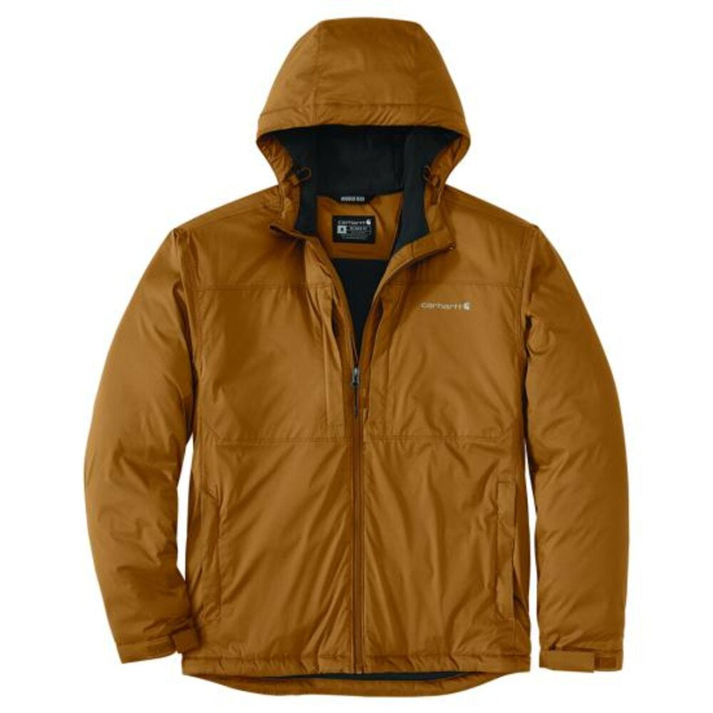 Carhartt Men's Rugged Flex Relaxed Fit Lightweight Stretch Insulated Jacket - Carhartt Brown