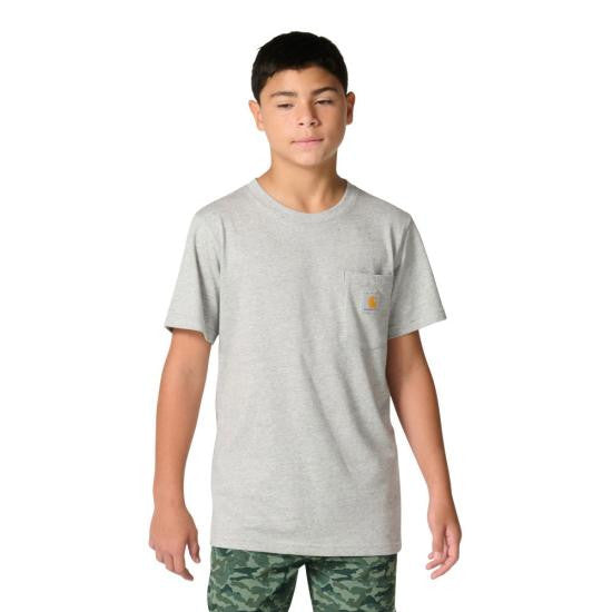 Carhartt Boys Short Sleeve Camo Logo T-Shirt