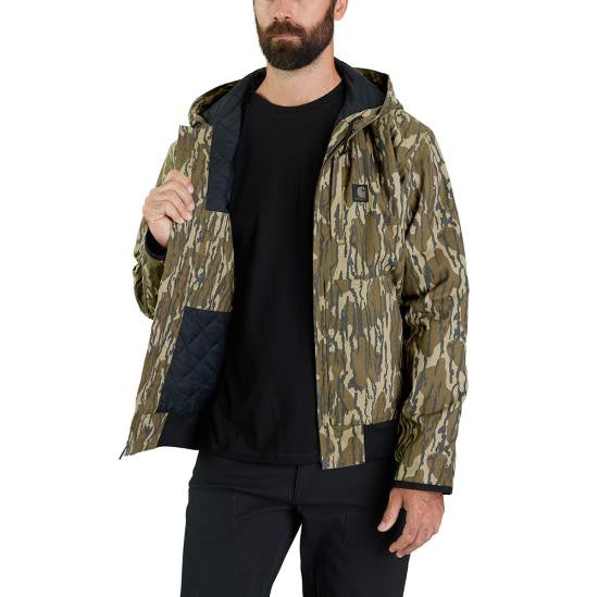Carhartt Rugged Flex Duck Loose Fit Insulated Camo Active Jacket - Bottomland