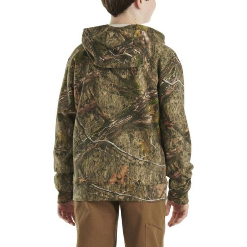 Carhartt Boys Long-Sleeve Camo Graphic Sweatshirt - Mossy Oak Country DNA