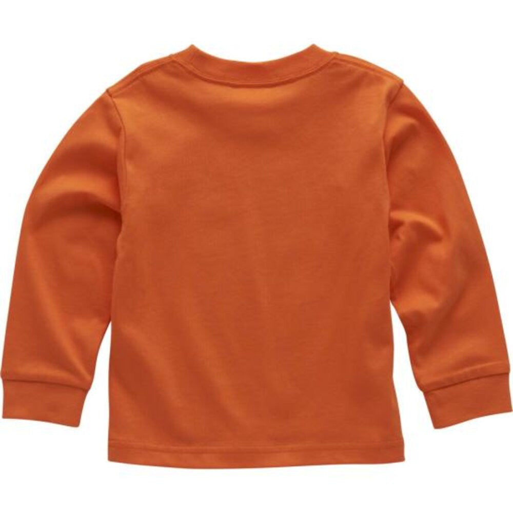 Carhartt Toddler Boys Long Sleeve Deer Shirt - Orange Peel
