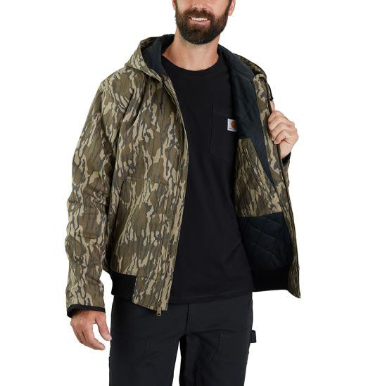 Carhartt Rugged Flex Duck Loose Fit Insulated Camo Active Jacket - Bottomland