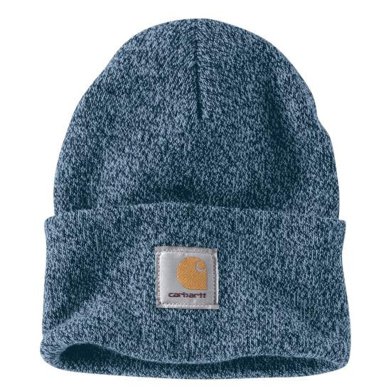 Carhartt Knit Cuffed Beanie-Night Blue/Alpine Blue Marble