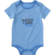 Carhartt Infant Boys Short-Sleeve Dog Bodysuit - Baltic Sea