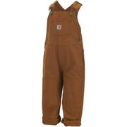 Carhartt Boys Loose Fit Canvas Bib Overall - Carhartt Brown