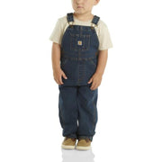 Carhartt Infant & Toddler Boys Loose Fit Denim Overall - Medium Wash
