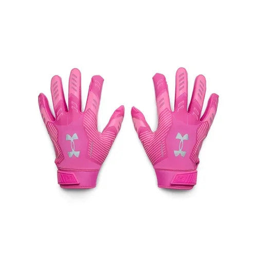 Under Armour Men's F9 Nitro Football Gloves - Rebel Pink