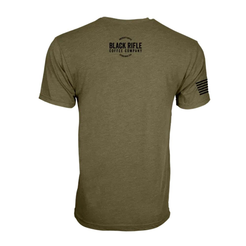 Black Rifle Coffee Men's AR Coffee Tee - Military Green