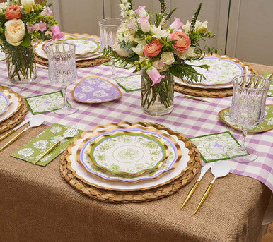 Sophistiplate Easter Toile Salad Plates - 8pk