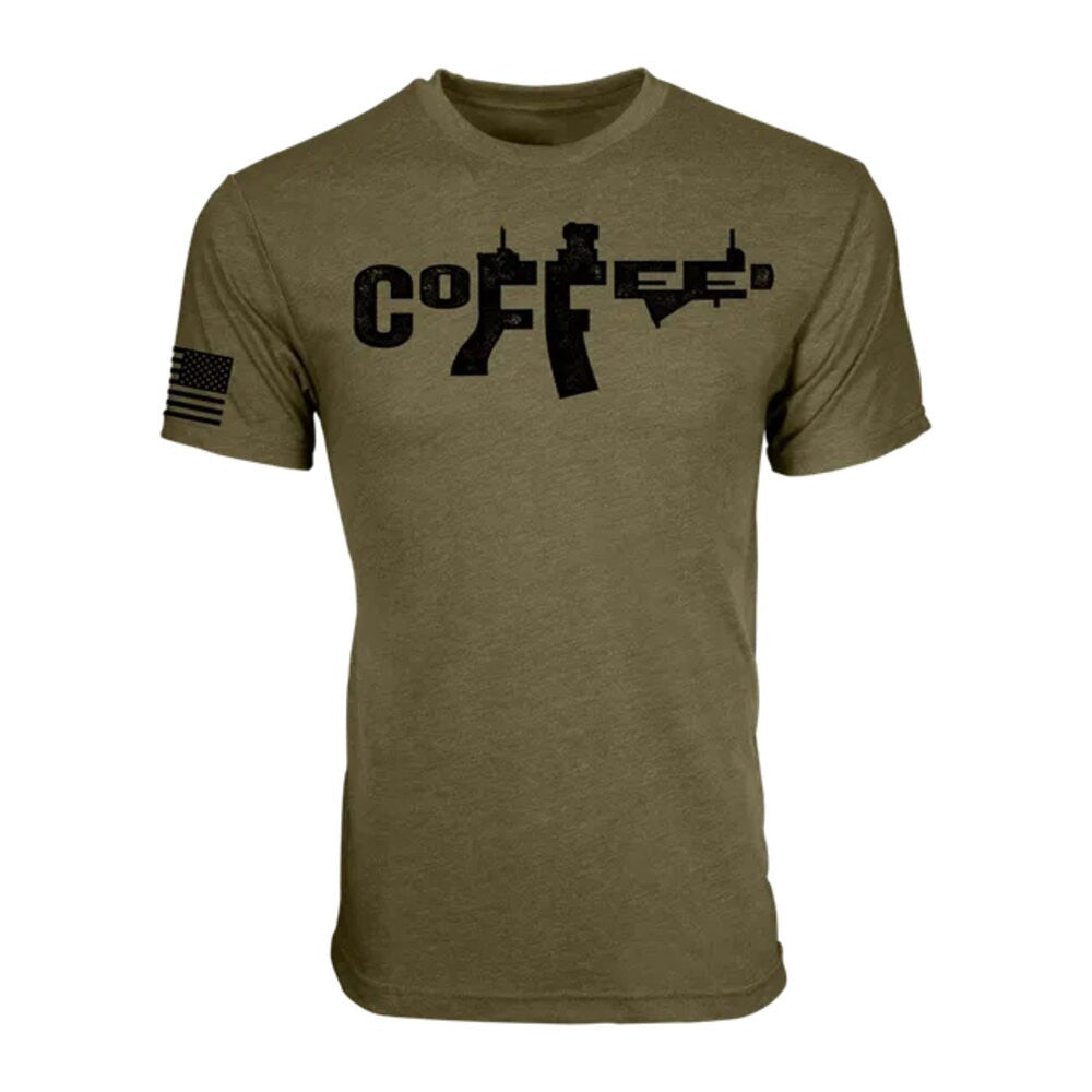 Black Rifle Coffee Men's AR Coffee Tee - Military Green
