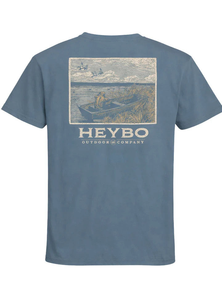 Heybo Men's Old Jon Boat Tee