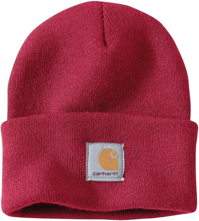 Carhartt Knit Cuffed Beanie- Industry Red