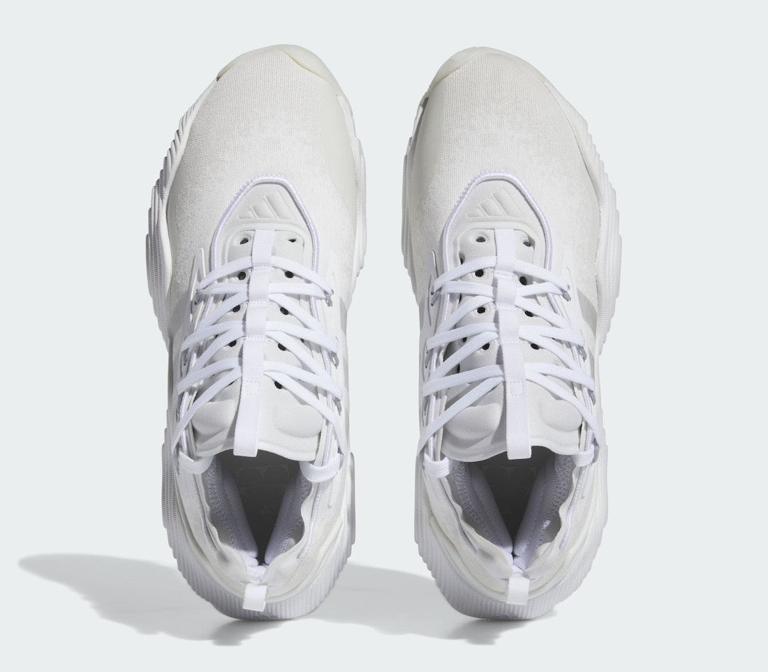 Adidas Trae Young 3 Basketball Shoes - White/Silver
