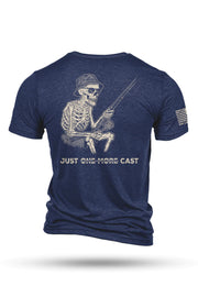 Nine Line Men's Just One More Cast Tee - Navy